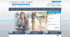 Desktop Screenshot of coboslawfirm.com